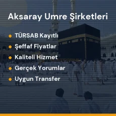 aksaray umre şirketleri