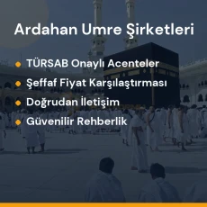 ardahan umre şirketleri