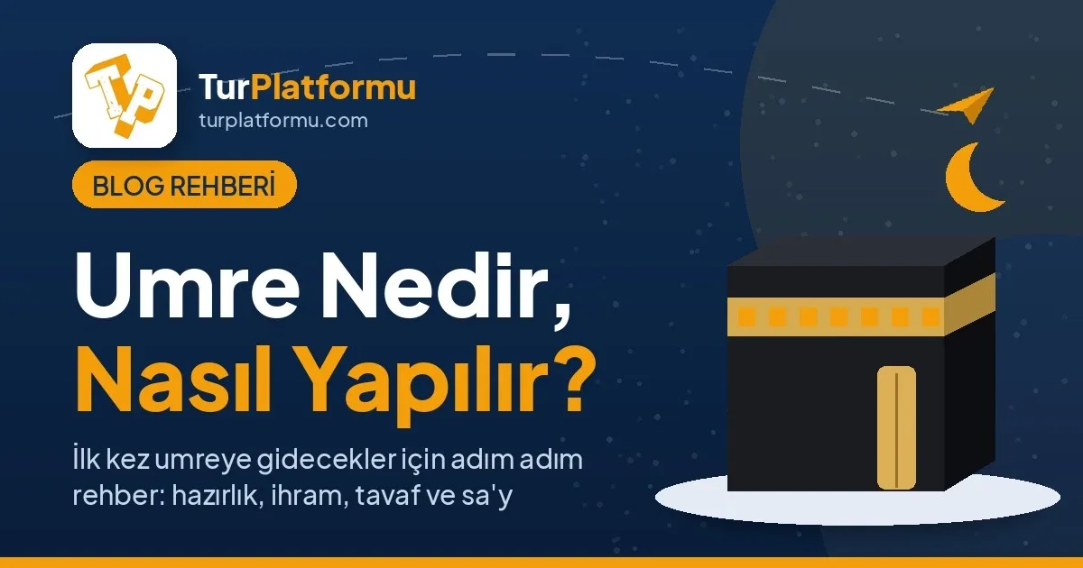Umre Nedir, Nasıl Yapılır? İlk Kez Gidecekler İçin Rehber